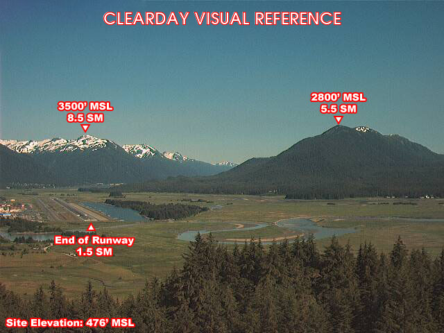 Pedersen Hill, SouthEast view on a clear day
