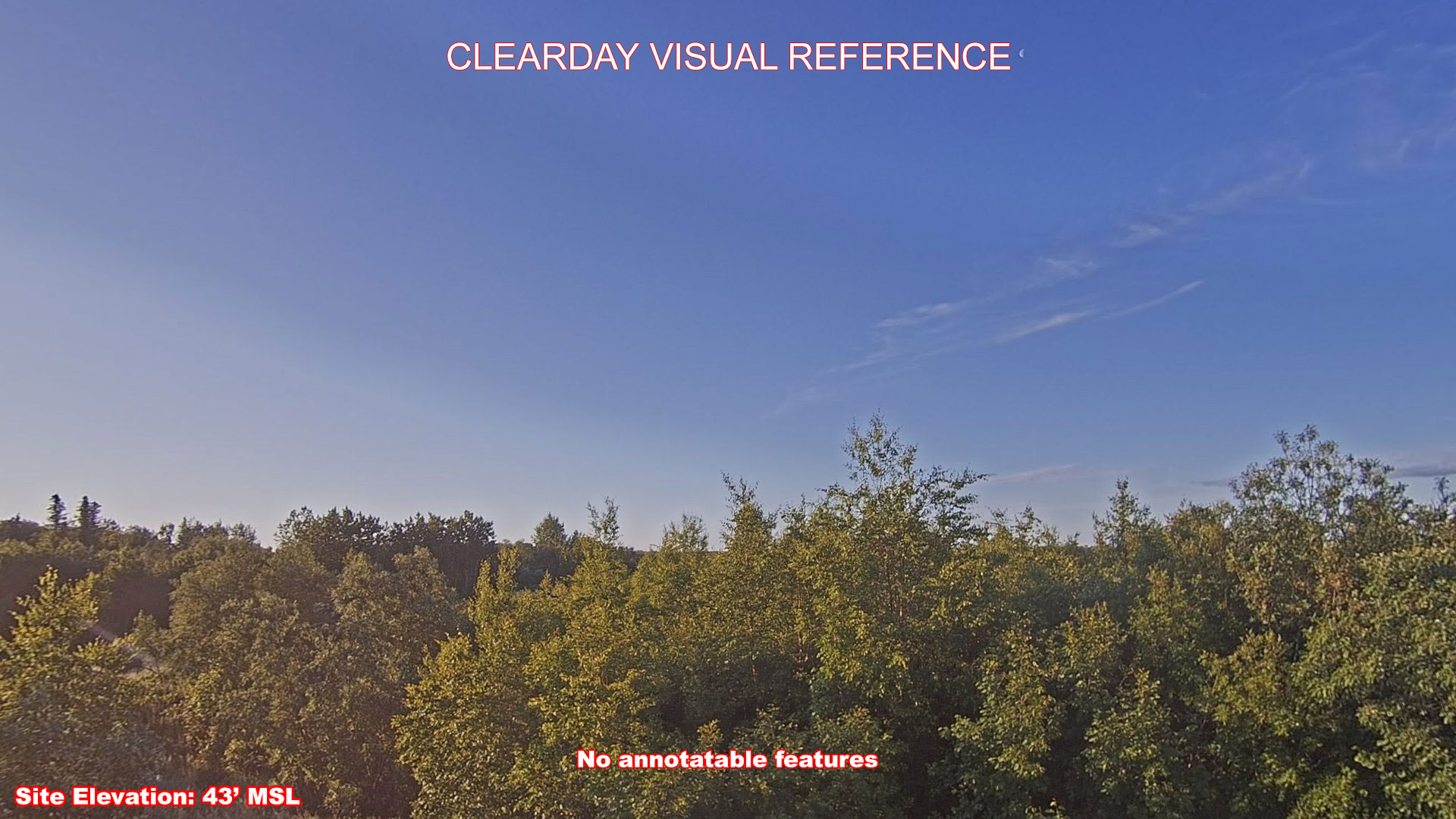 Kalskag, SouthEast view on a clear day