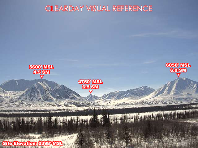 Summit, SouthEast view on a clear day