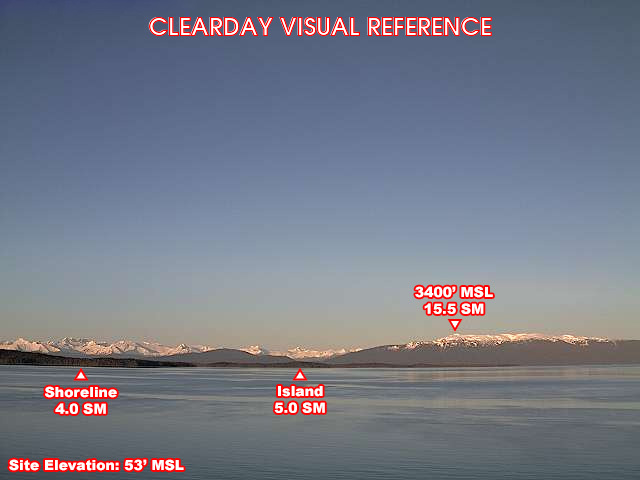 Sisters Island, NorthEast view on a clear day