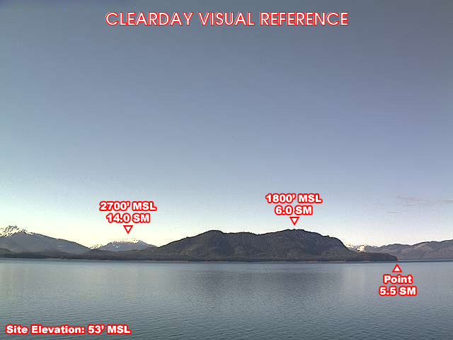 Sisters Island, SouthWest view on a clear day
