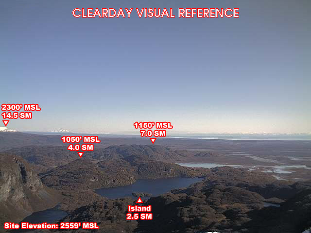 Lake Clark Pass East, NorthEast view on a clear day