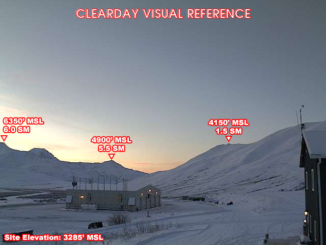 Chandalar Shelf, SouthWest view on a clear day