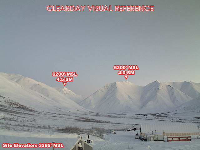 Chandalar Shelf, NorthEast view on a clear day