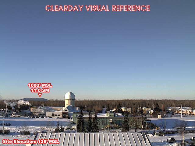 Galena, West view on a clear day