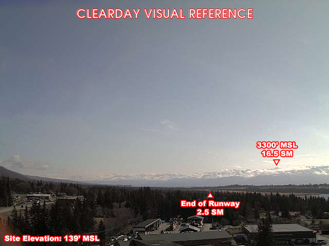 Homer, NorthEast view on a clear day