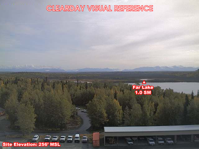 Soldotna, East view on a clear day