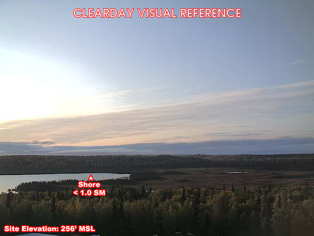 Soldotna, SouthEast view on a clear day