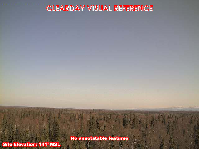 Knik, North view on a clear day