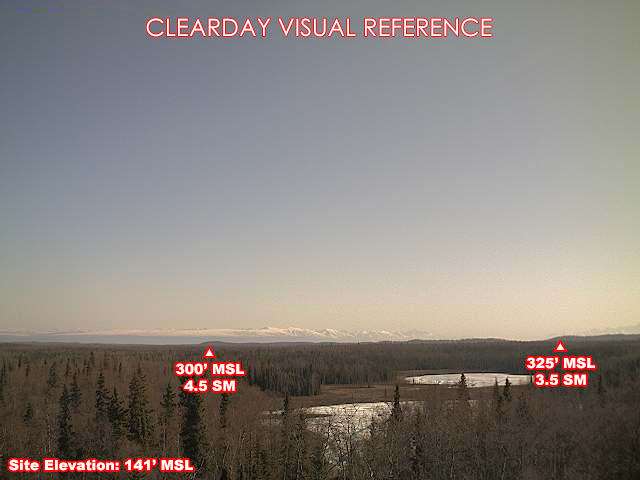 Knik, NorthEast view on a clear day