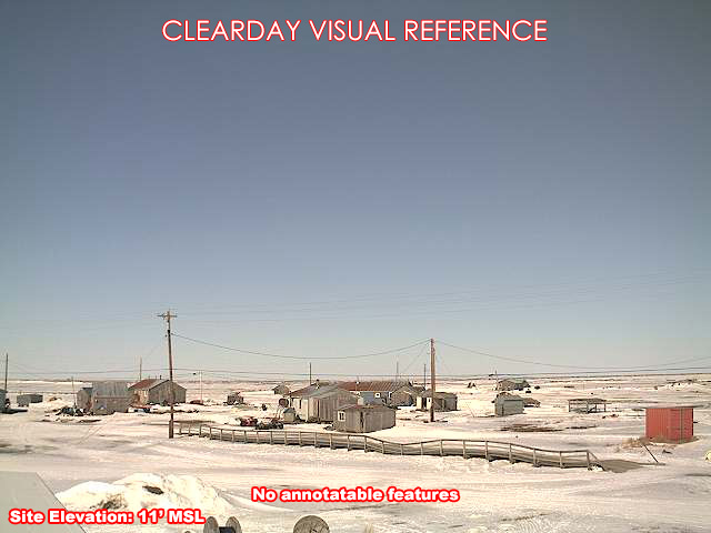 Kwigillingok, North view on a clear day