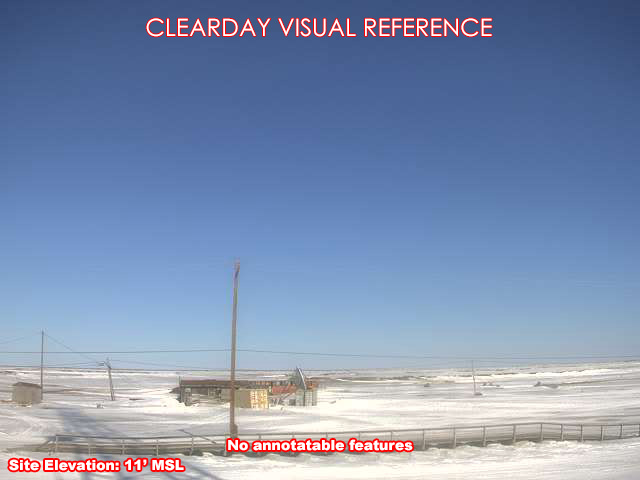 Kwigillingok, NorthEast view on a clear day