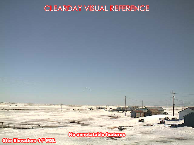 Kwigillingok, SouthEast view on a clear day
