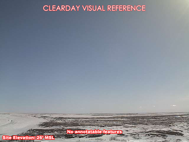 Kasigluk, East view on a clear day