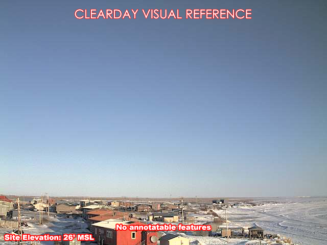 Kasigluk, NorthWest view on a clear day
