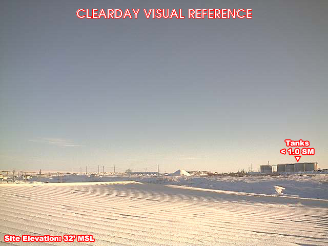 Nome, SouthEast view on a clear day