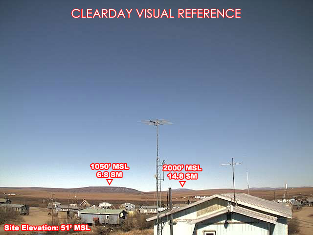 Buckland, NorthEast view on a clear day