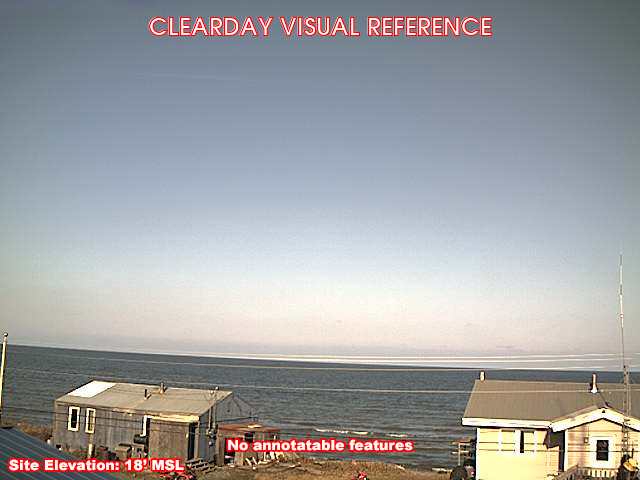 Deering, North view on a clear day