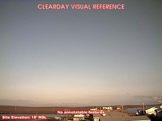 Deering, NorthWest view on a clear day