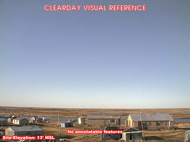 Newtok, NorthEast view on a clear day