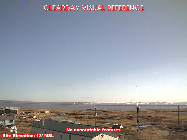 Newtok, South view on a clear day
