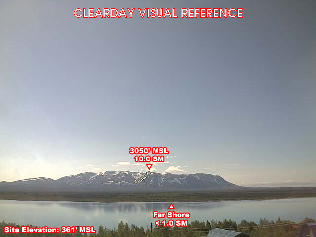 Nondalton, SouthEast view on a clear day