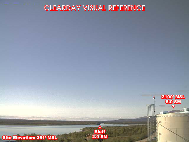 Nondalton, South view on a clear day
