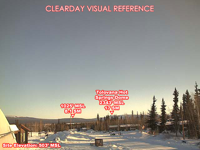 Minto, NorthEast view on a clear day