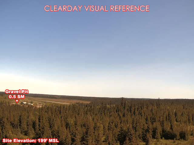 Anchor Point, North view on a clear day