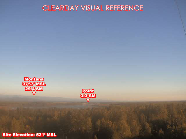 McKinley South, SouthEast view on a clear day