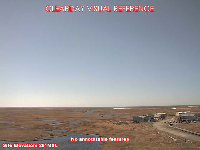 Hooper Bay, West view on a clear day