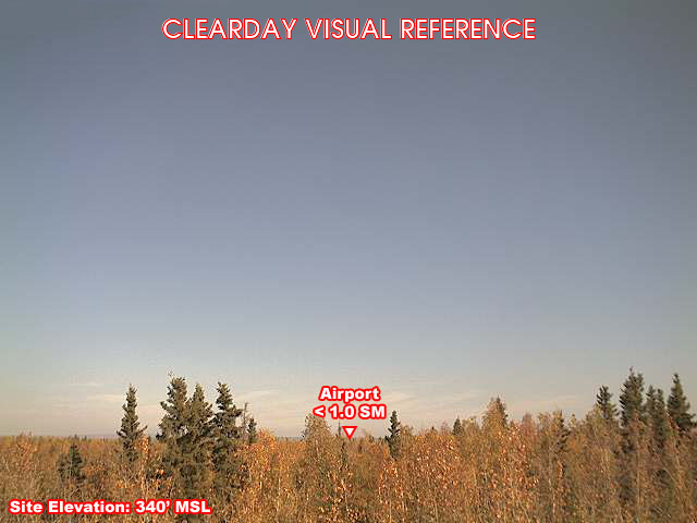 Beaver, North view on a clear day