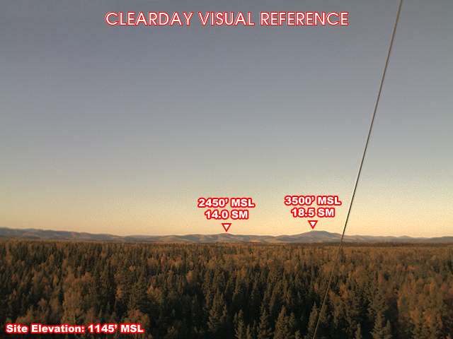 Delta Junction, NorthEast view on a clear day