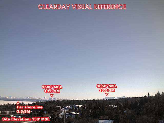 Kokhanok, East view on a clear day