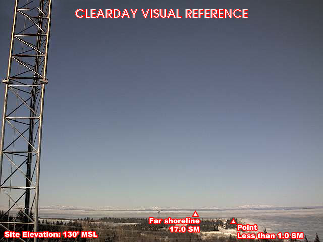 Kokhanok, NorthWest view on a clear day