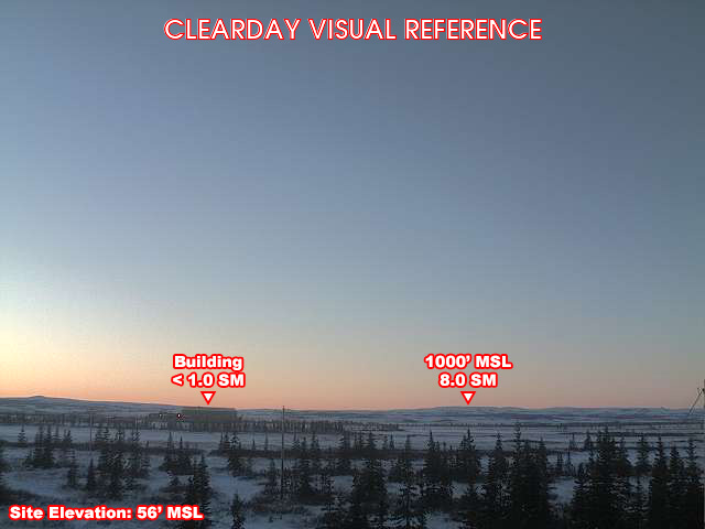 Noatak, West view on a clear day