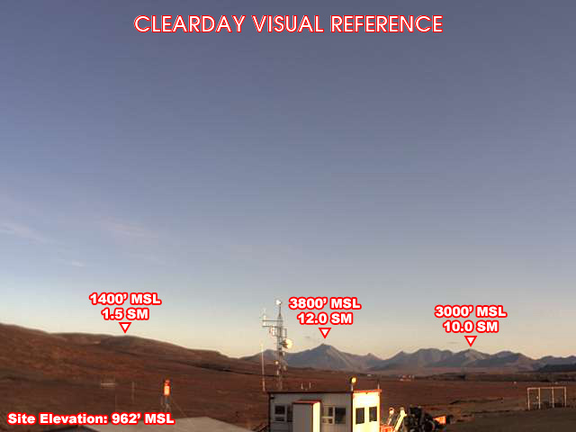 Red Dog, North view on a clear day