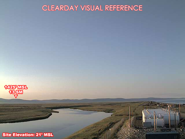 Shaktoolik, SouthEast view on a clear day