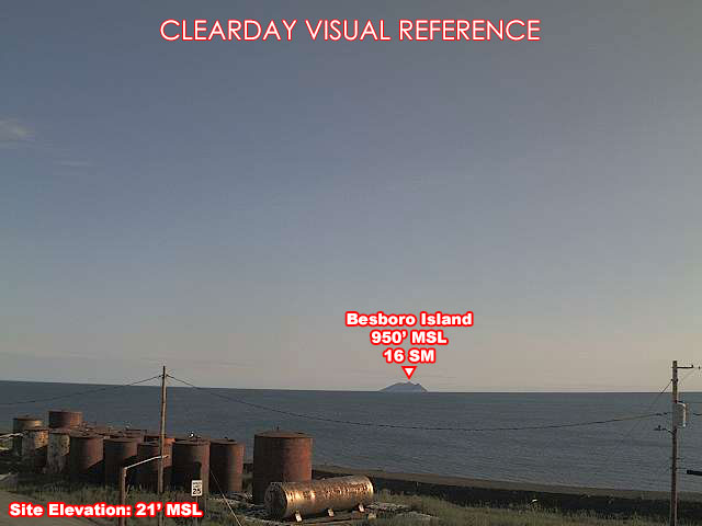 Shaktoolik, South view on a clear day