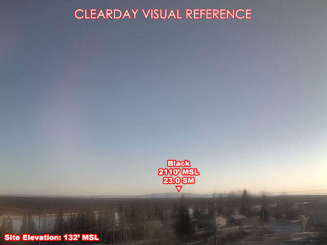Ambler, South view on a clear day