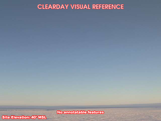 North Slope, West view on a clear day
