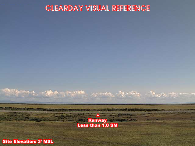 Kotlik, SouthEast view on a clear day