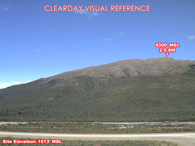 Coldfoot, West view on a clear day
