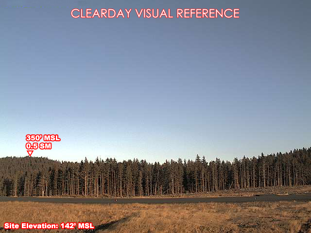 Ouzinkie, North view on a clear day
