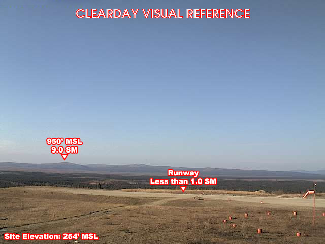 White Mountain, SouthWest view on a clear day