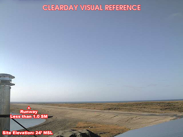 Gambell, SouthWest view on a clear day