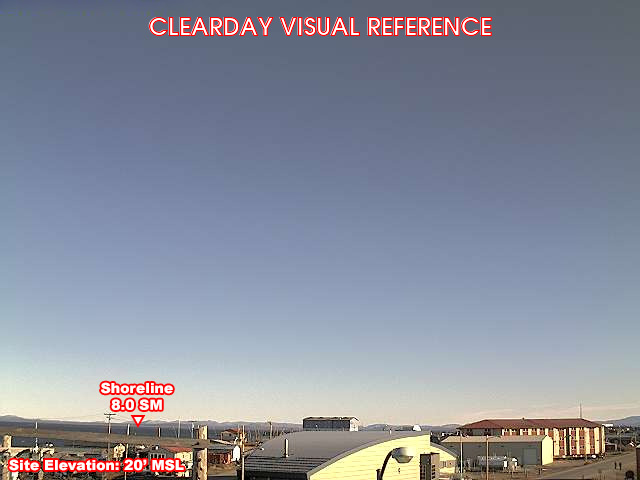Kotzebue, NorthEast view on a clear day