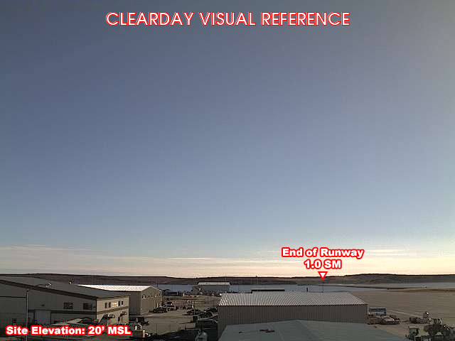 Kotzebue, East view on a clear day