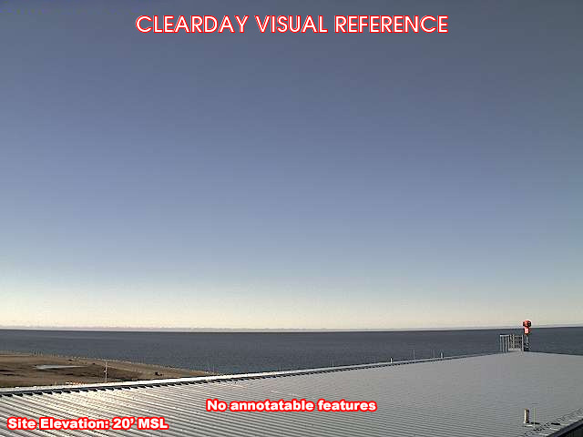 Kotzebue, West view on a clear day