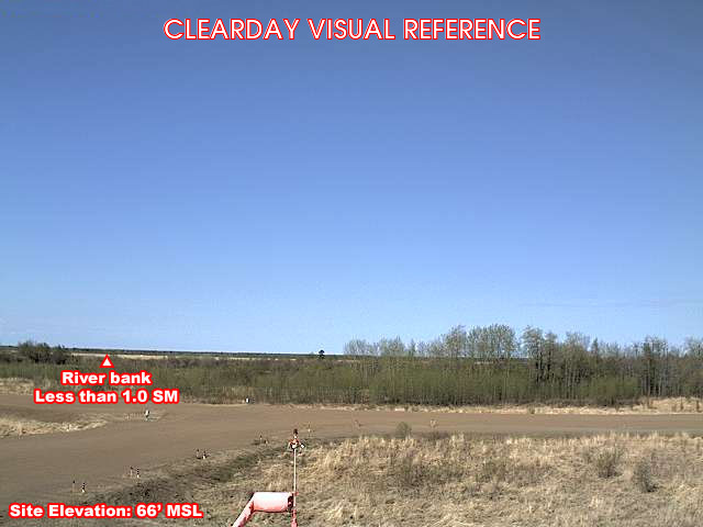 Shageluk, West view on a clear day
